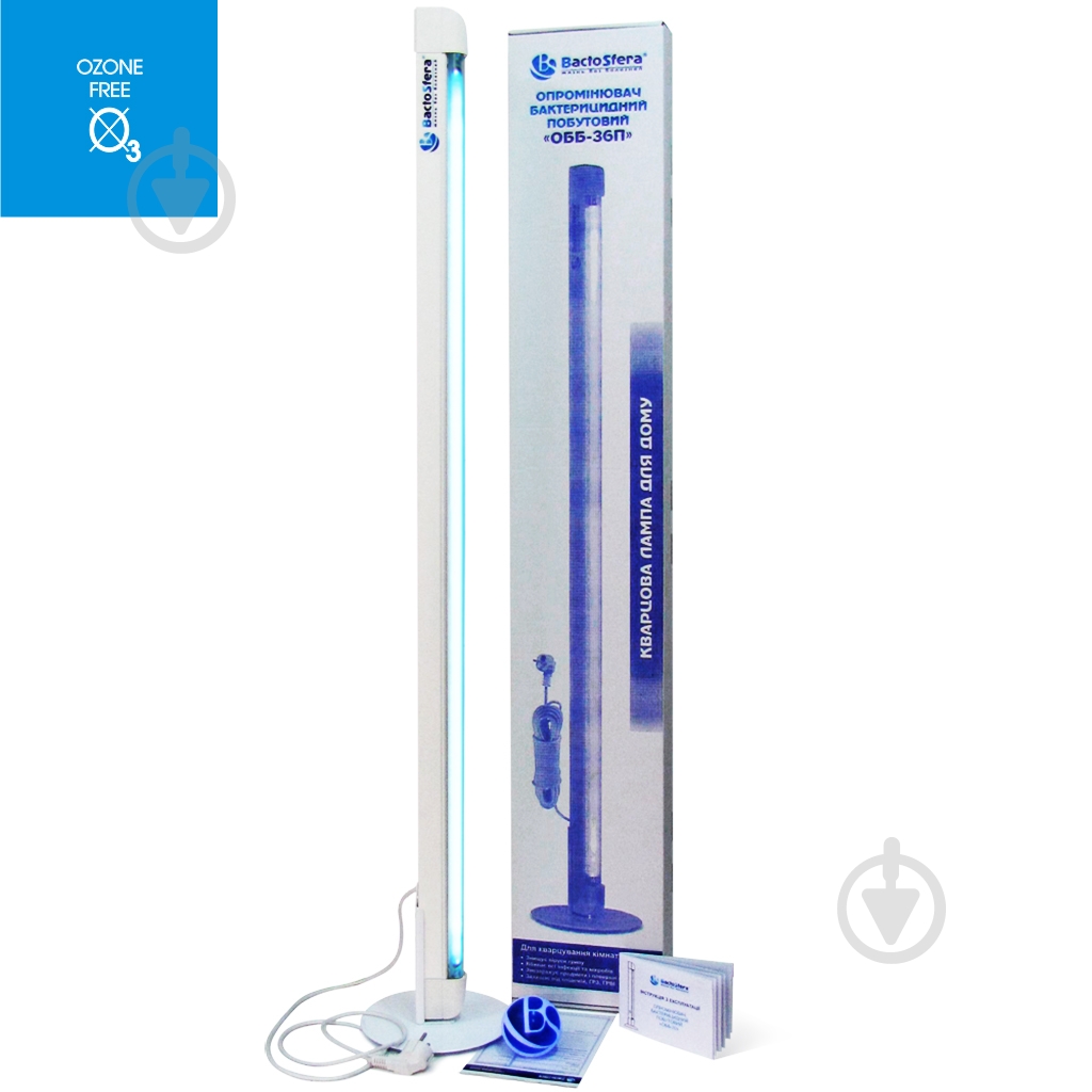 Облучатель ультрафиолетовый BactoSfera OBB 36Р OZONE FREE - фото 2