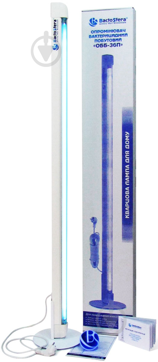 Облучатель ультрафиолетовый BactoSfera OBB 36Р OZONE FREE - фото 1