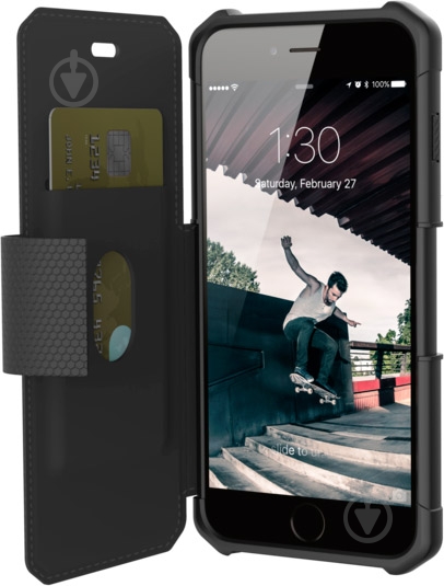 Чохол-книжка UAG Metropolis IPH7/6SPLS-E-BL для Apple iPhone 6Apple iPhone 7 Plus - фото 6 Чохол-книжка UAG Metropolis IPH7/6SPLS-E-BL для Apple iPhone 6Apple iPhone 7 Plus - фото 6
