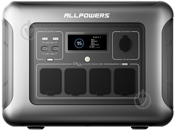 Зарядна станція ALLPOWERS R1500 LITE 1600W (1056 Вт·год) - фото 1