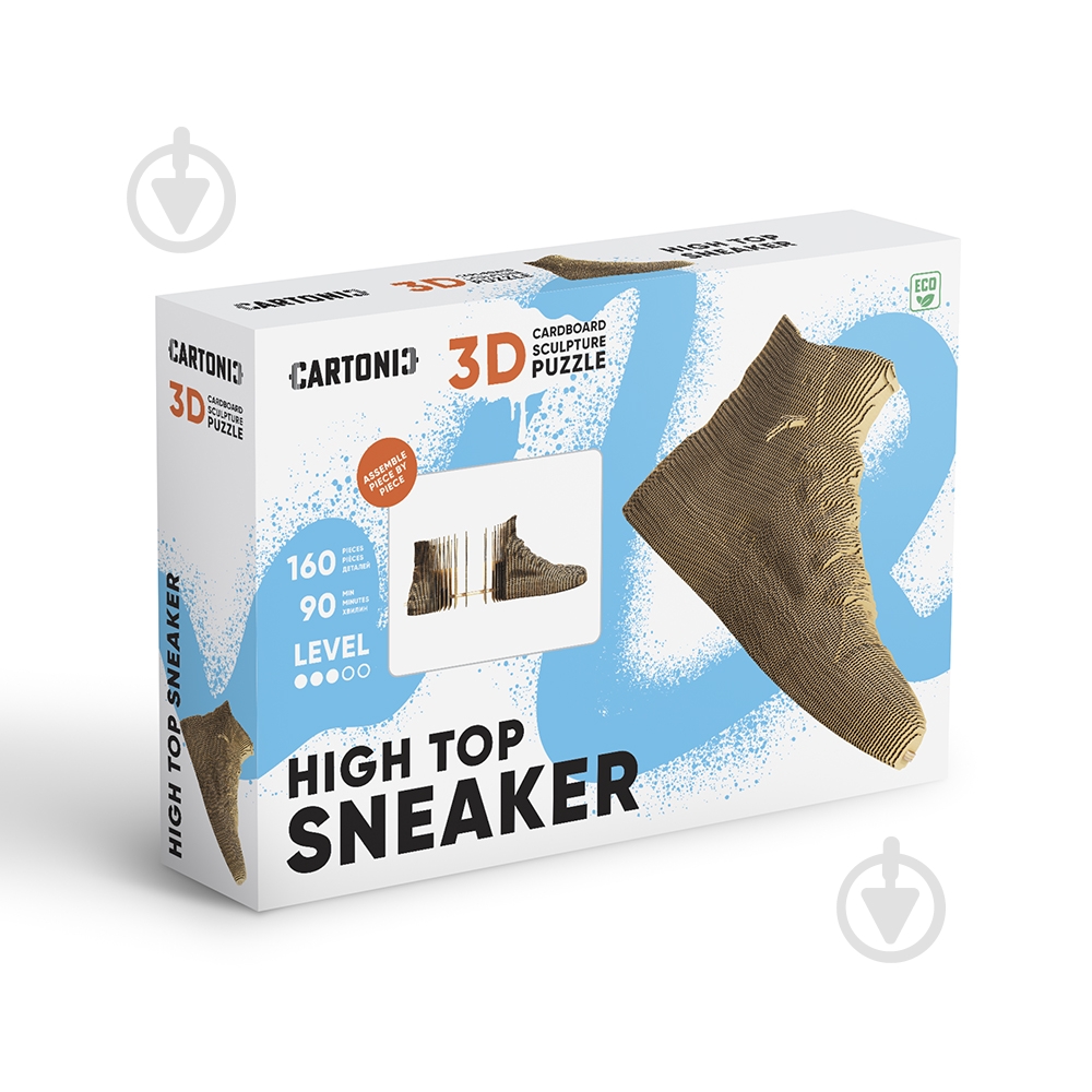 3D-пазл Cartonic High top sneaker CARTHTSNK - фото 2