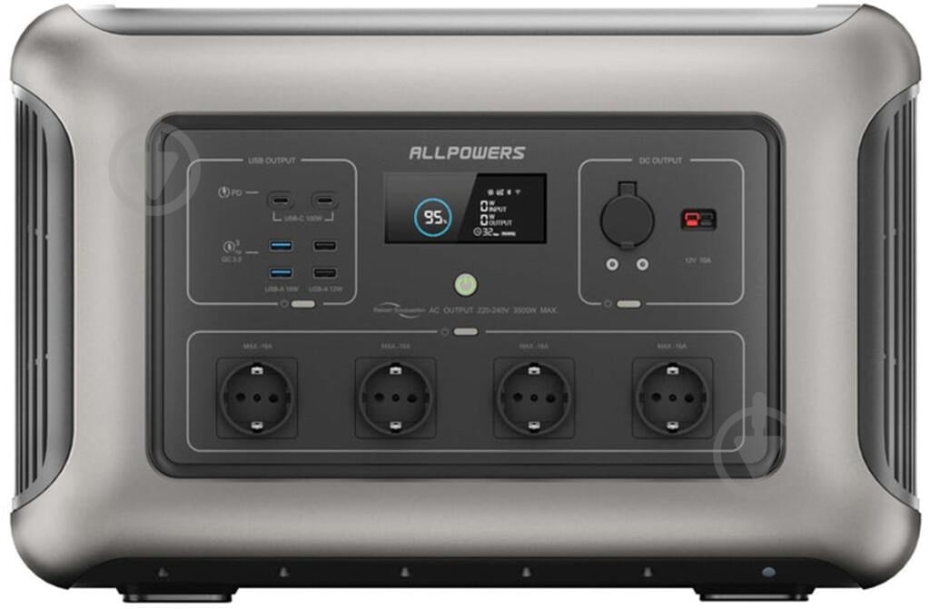 Зарядна станція ALLPOWERS R3500 3500W (3168 Вт·год) - фото 1