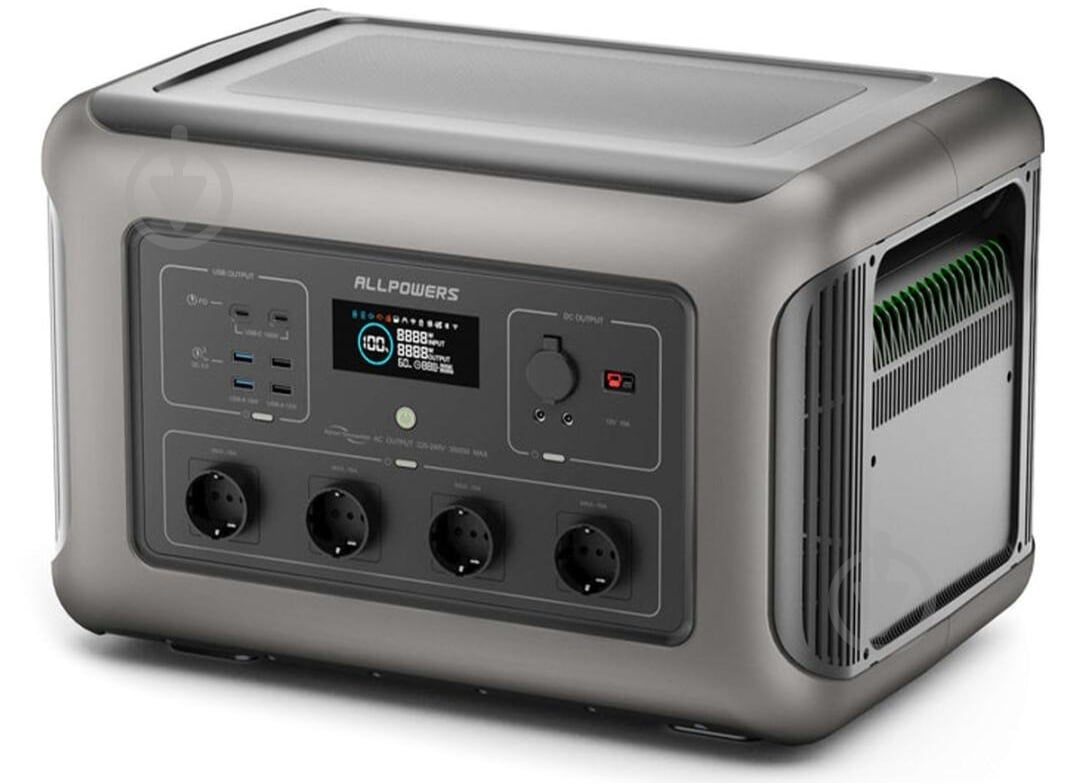 Зарядна станція ALLPOWERS R3500 3500W (3168 Вт·год) - фото 4