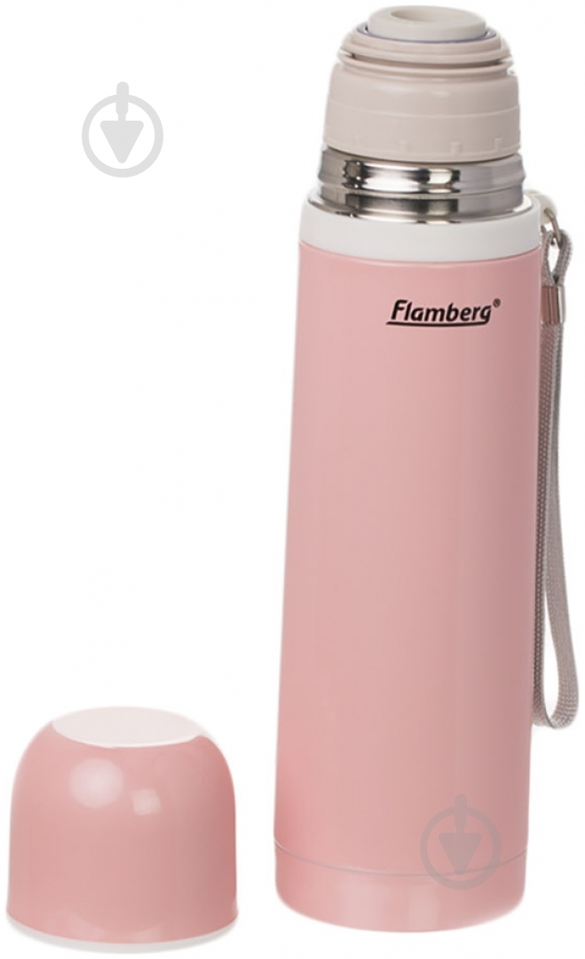 Термос Flamberg 0,5 л розовый XTZ3-50 - фото 2