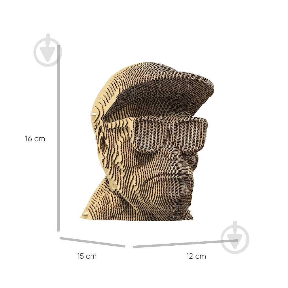 3D-пазл Cartonic Three Wise Monkeys. See No Evil CARTSEE - фото 6