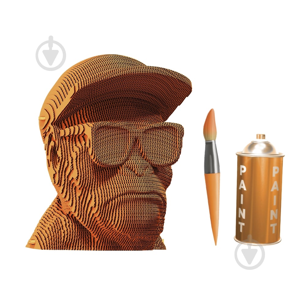 3D-пазл Cartonic Three Wise Monkeys. See No Evil CARTSEE - фото 9