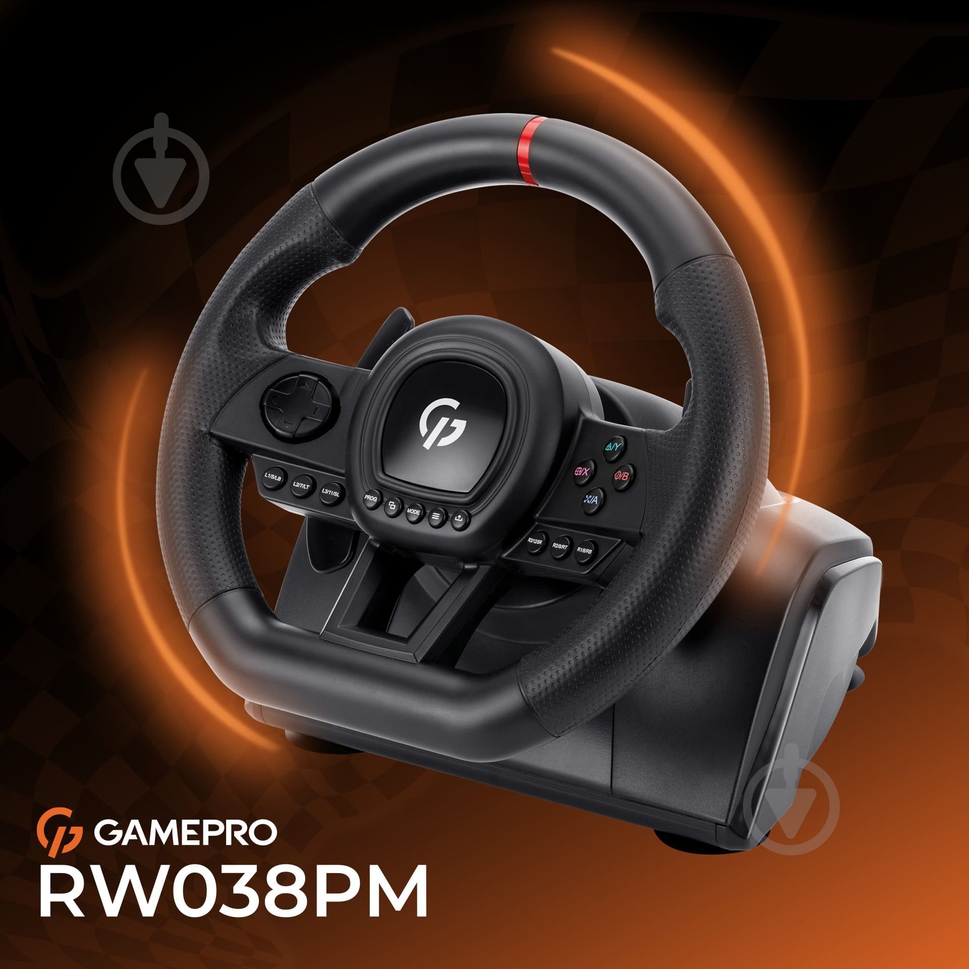 Игровой руль GamePro RW038PM - фото 8