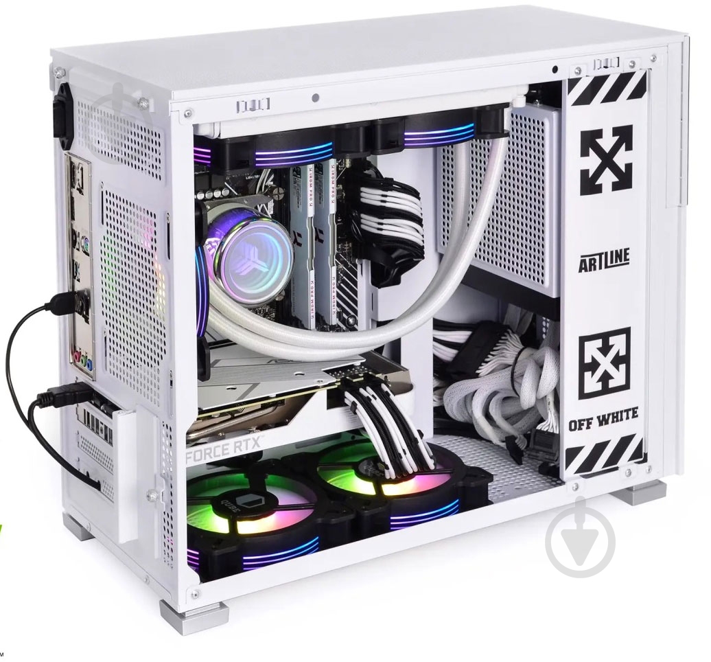 Компьютер Artline Gaming D31WHITE (D31Whitev24) white - фото 6