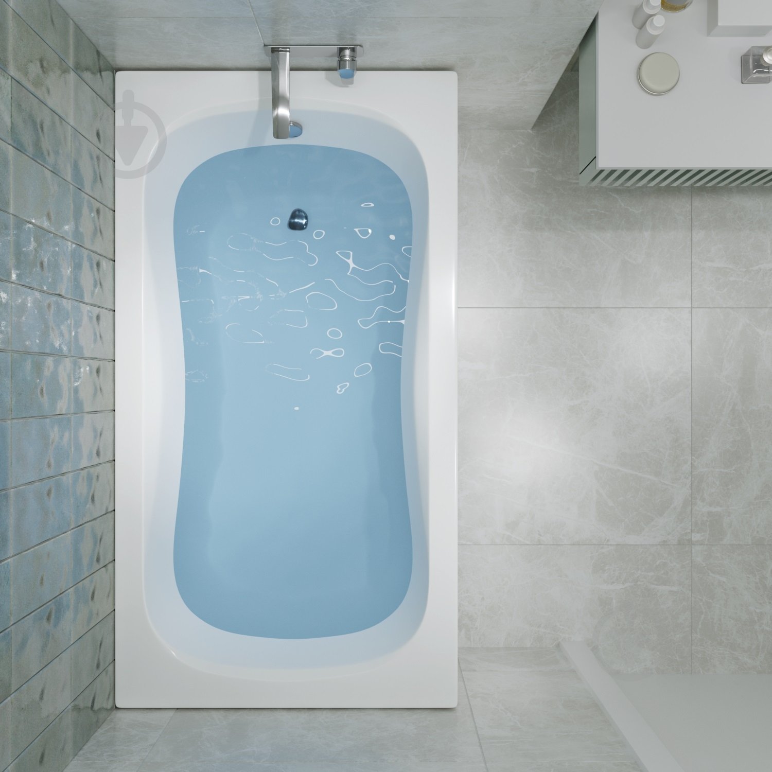 Ванна акриловая Helmken Edelva 23094001 129,5х70 см - фото 11