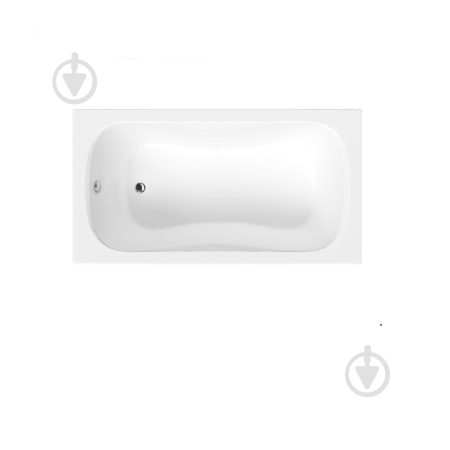 Ванна акриловая Helmken Edelva 23094001 129,5х70 см - фото 1