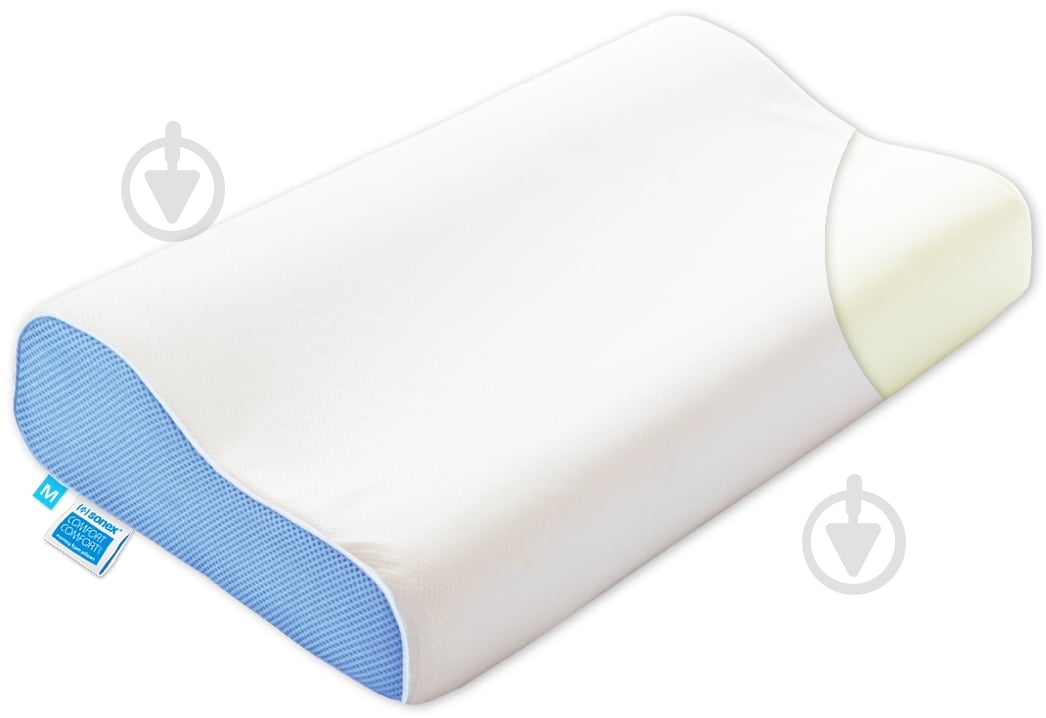 Подушка Comfort Wave L 40x60x11/9 см Антибактеріальна Sonex - фото 1