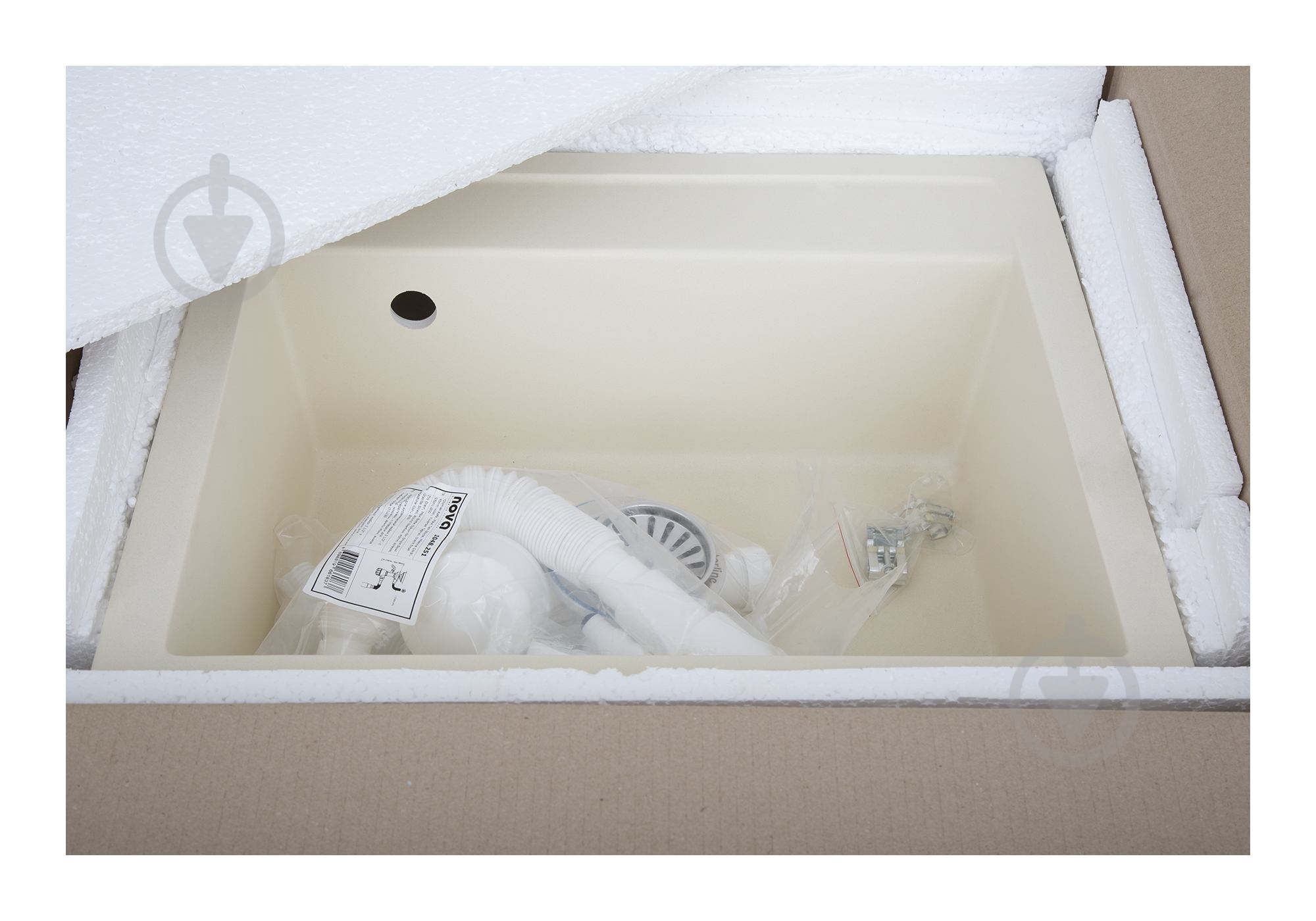 Мойка для кухни Interline Brut Maxi old white - фото 7