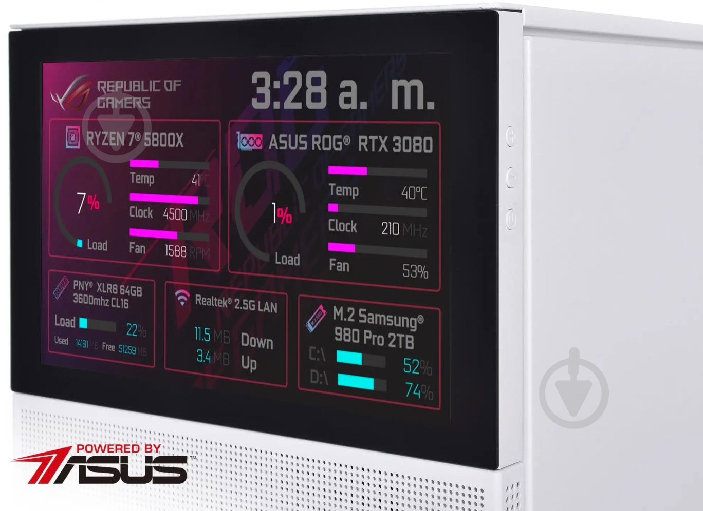 Комп'ютер Artline Gaming D31WHITE (D31Whitev02Win) white - фото 2