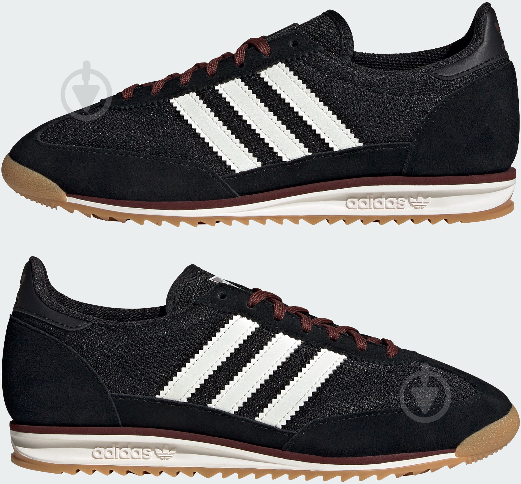 Кроссовки женские Adidas SL 72 OG W JQ8326 р.40 черные - фото 5