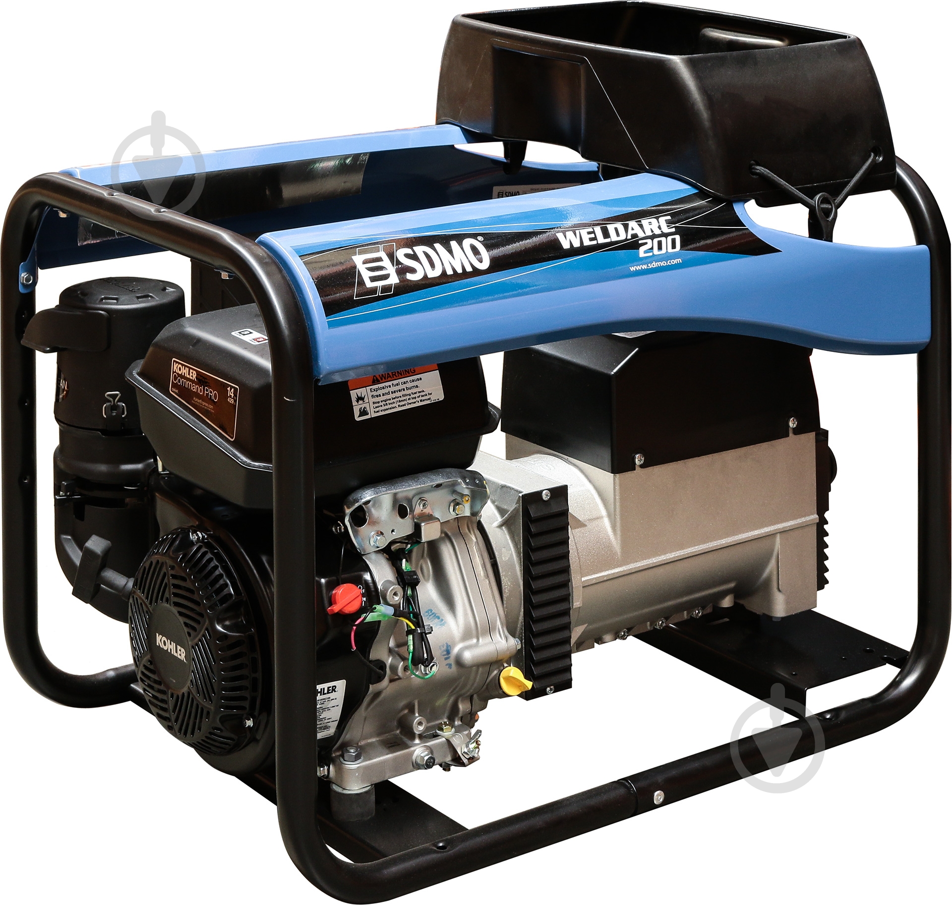 Генератор бензиновый SDMO 4 кВт / 5,7 кВт 220 В Weldarc 200 - фото 1