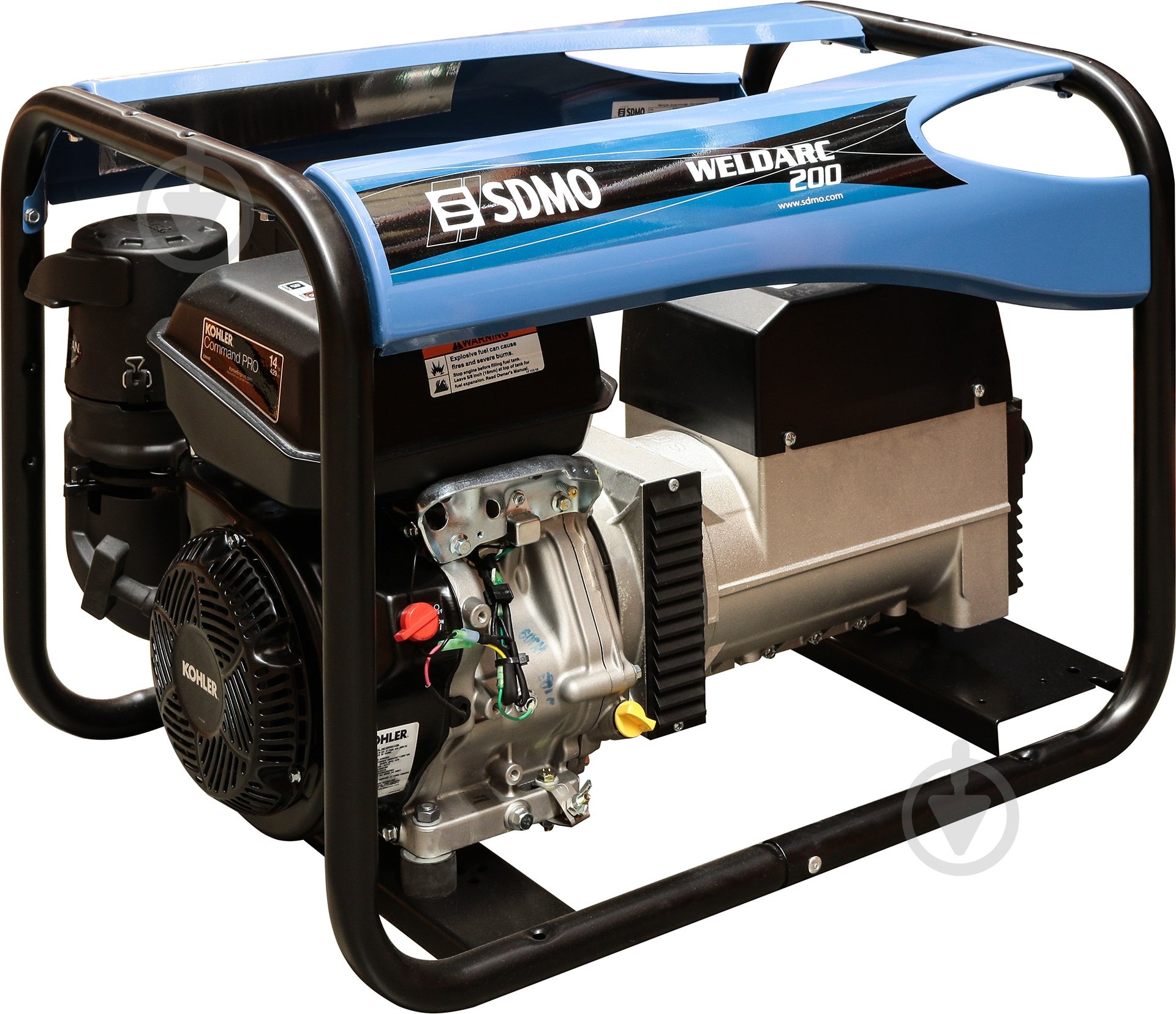 Генератор бензиновый SDMO 4 кВт / 5,7 кВт 220 В Weldarc 200 - фото 4