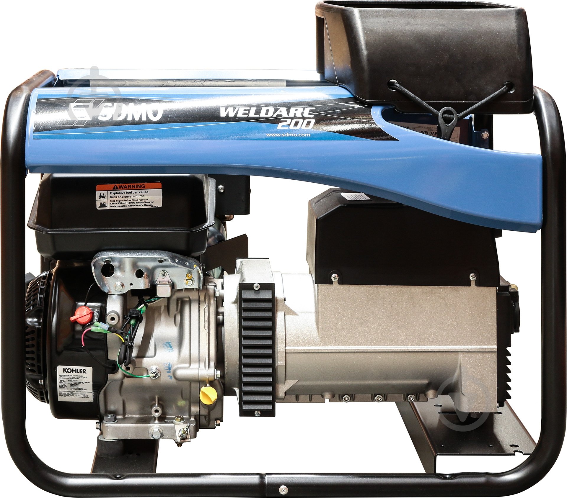 Генератор бензиновый SDMO 4 кВт / 5,7 кВт 220 В Weldarc 200 - фото 2