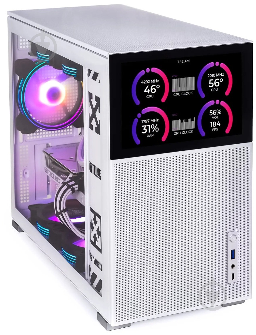 Компьютер Artline Gaming D31WHITE (D31Whitev03Win) white - фото 10