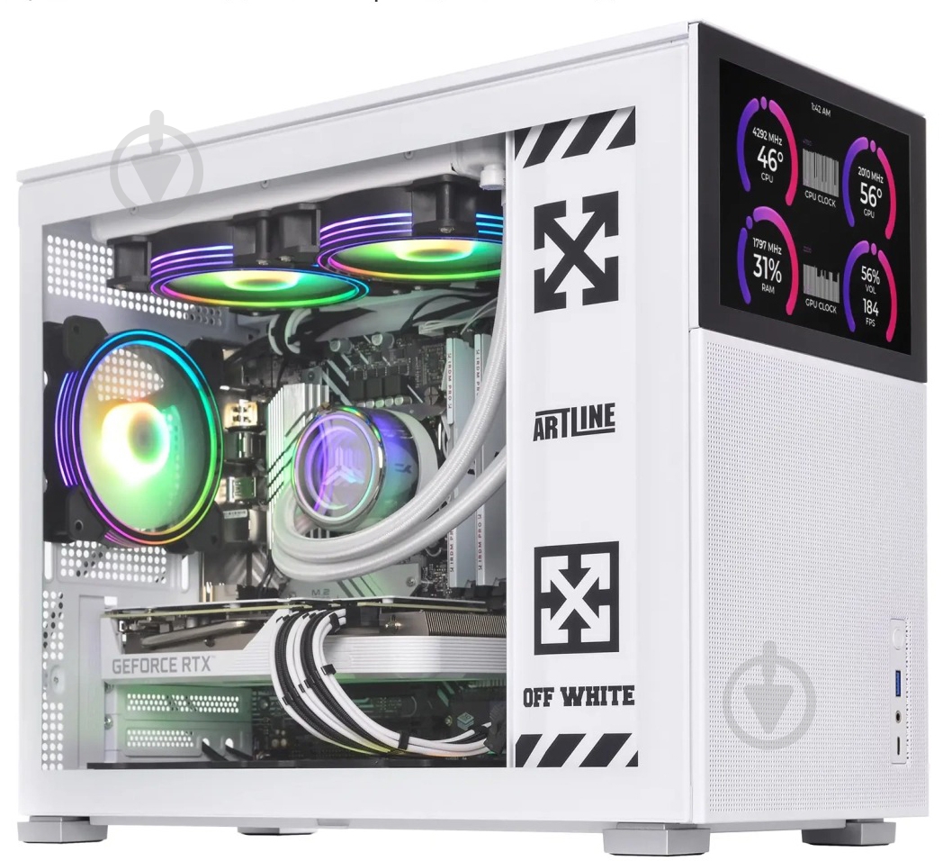 Компьютер Artline Gaming D31WHITE (D31Whitev03Win) white - фото 7