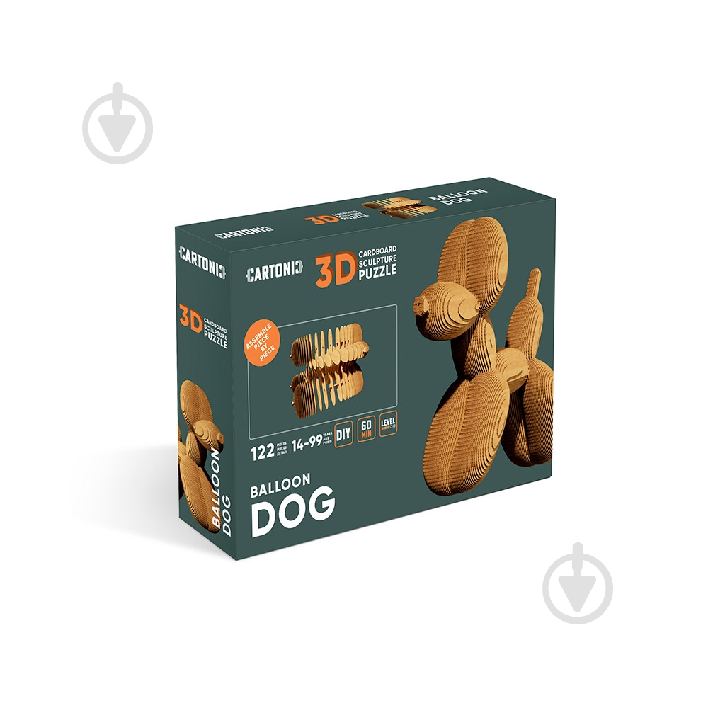 3D-пазл Cartonic BALLOON DOG CARTBAL - фото 4
