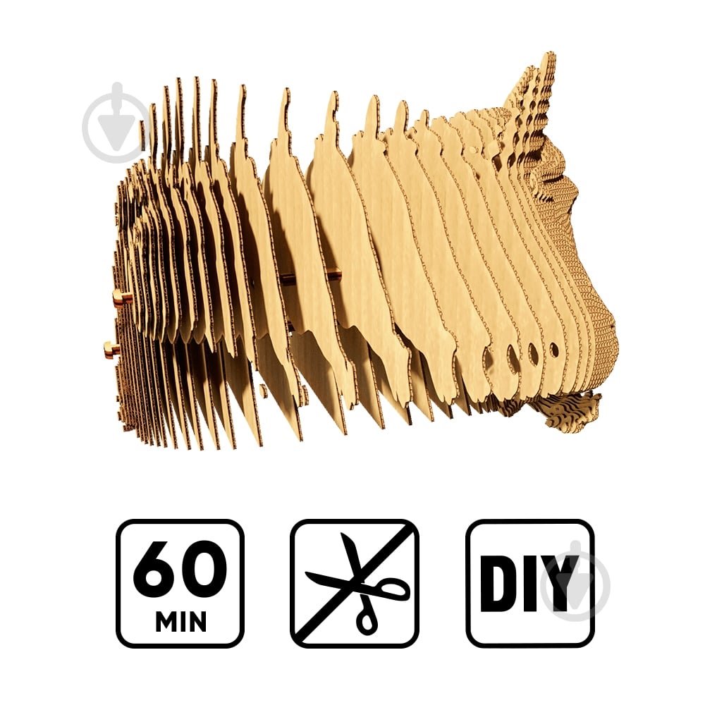 3D-конструктор Cartonic UNICORN CARTUNI - фото 5