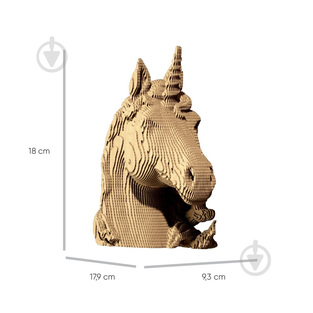 3D-конструктор Cartonic UNICORN CARTUNI - фото 6