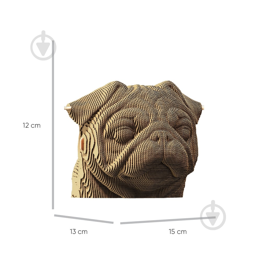 3D-конструктор Cartonic Pug CARTPUG - фото 6