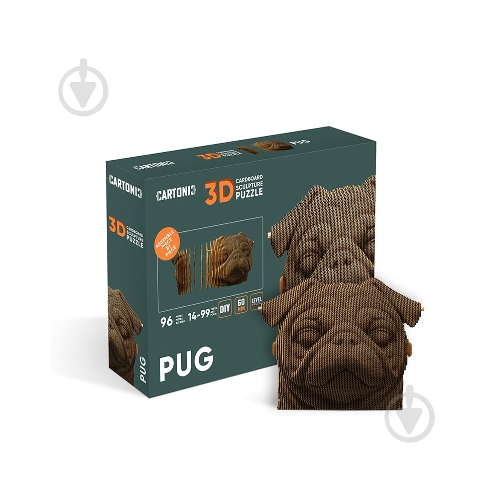 3D-конструктор Cartonic Pug CARTPUG - фото 3