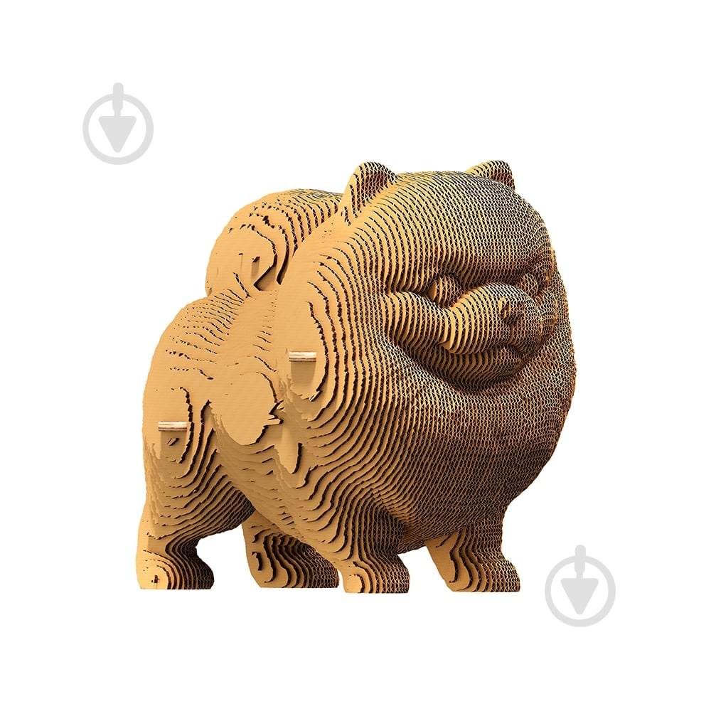 3D-конструктор Cartonic Pomeranian spitz CARTSPITS - фото 9