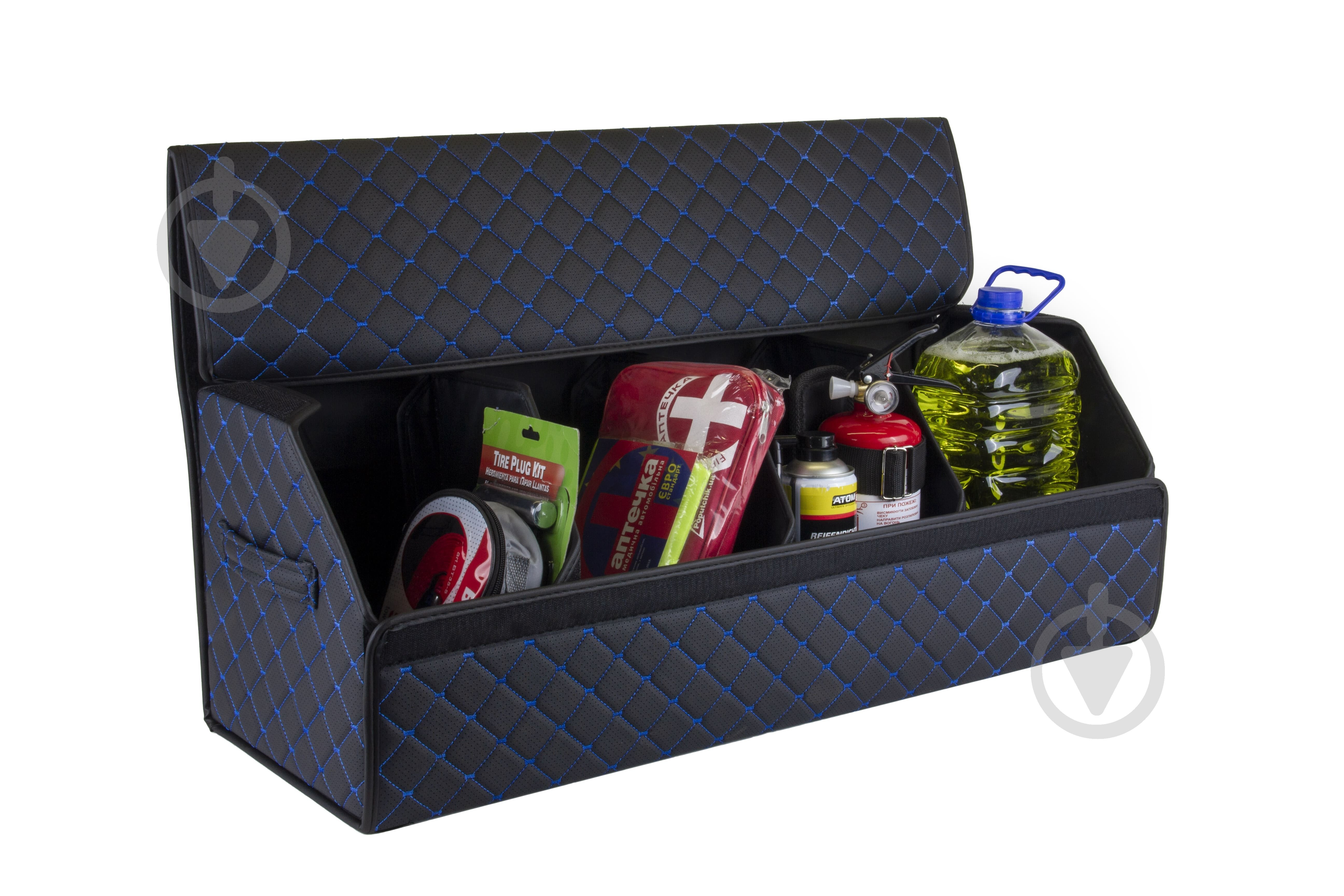 Сумка-органайзер EVAtech ECO XL 30x30x80 см EHECEXBLBB черный с синим - фото 2