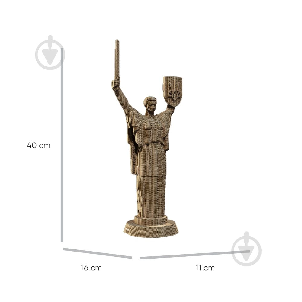 3D-пазл Cartonic MOTHER UKRAINE CARTMOTHER - фото 6