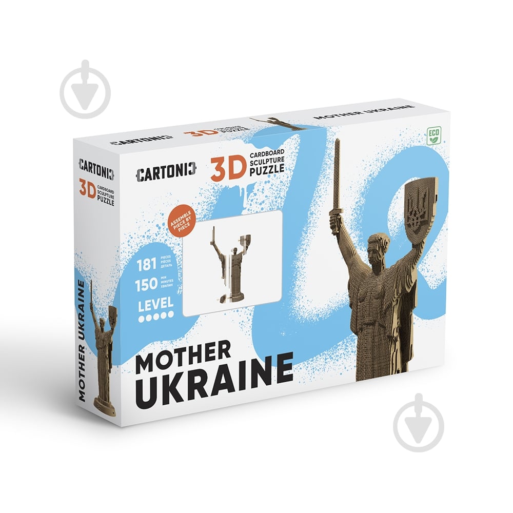 3D-пазл Cartonic MOTHER UKRAINE CARTMOTHER - фото 2