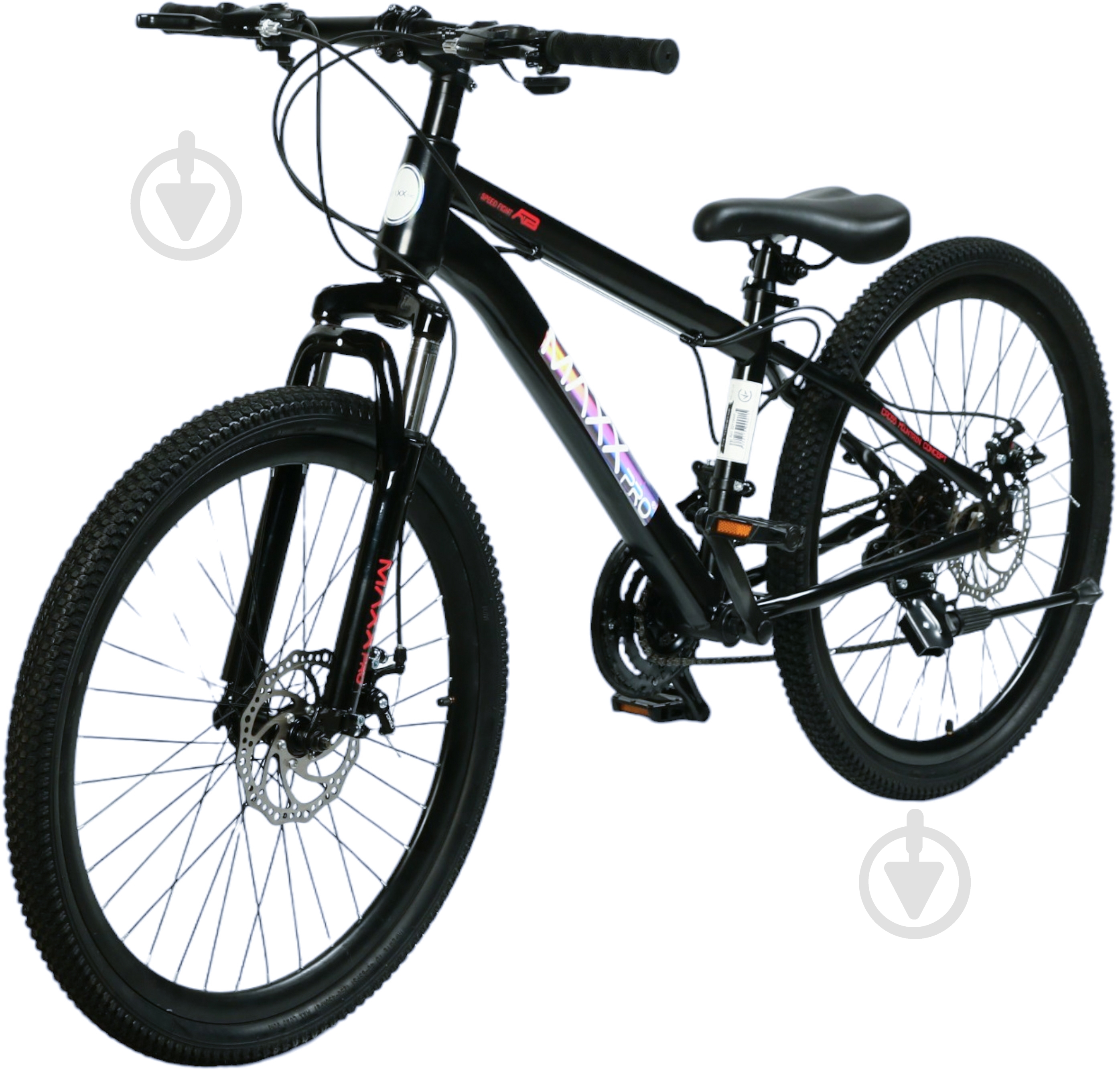 Велосипед дитячий MaxxPro kids 24" чорний PRO32-24 - фото 2
