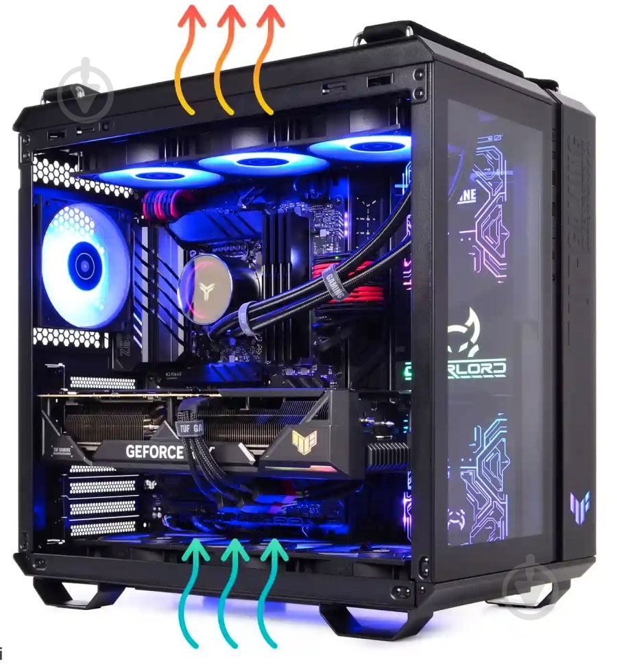 Компьютер Artline Overlord GT502 (GT502v14Win) black - фото 2