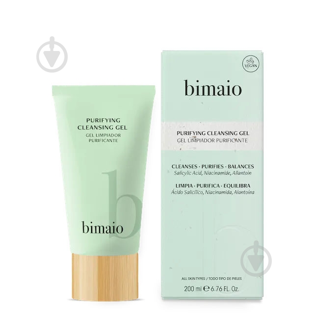 Гель для умывания BIMAIO Purifying Cleansing Gel 200 мл - фото 1