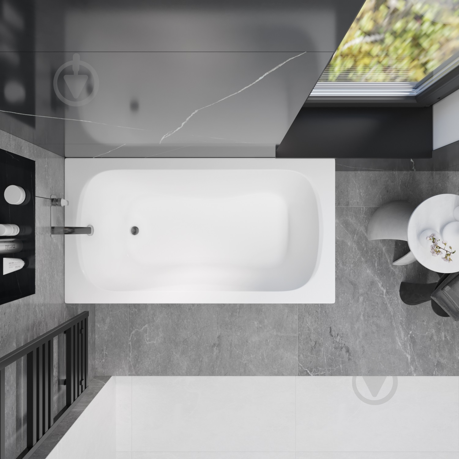 Ванна акриловая Helmken Edelva 87235KV493 129,5х70 см комплект 3 в 1 - фото 7 Ванна акриловая Helmken Edelva 87235KV493 129,5х70 см комплект 3 в 1 - фото 7