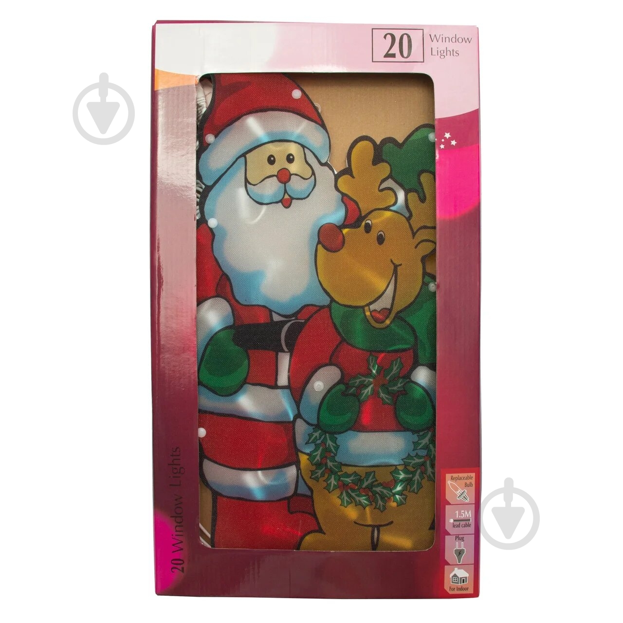 Електрогірлянда Санта і Олень 640157 світлодіодна (LED) 20 ламп (640157) - фото 3 Електрогірлянда Санта і Олень 640157 світлодіодна (LED) 20 ламп (640157) - фото 3
