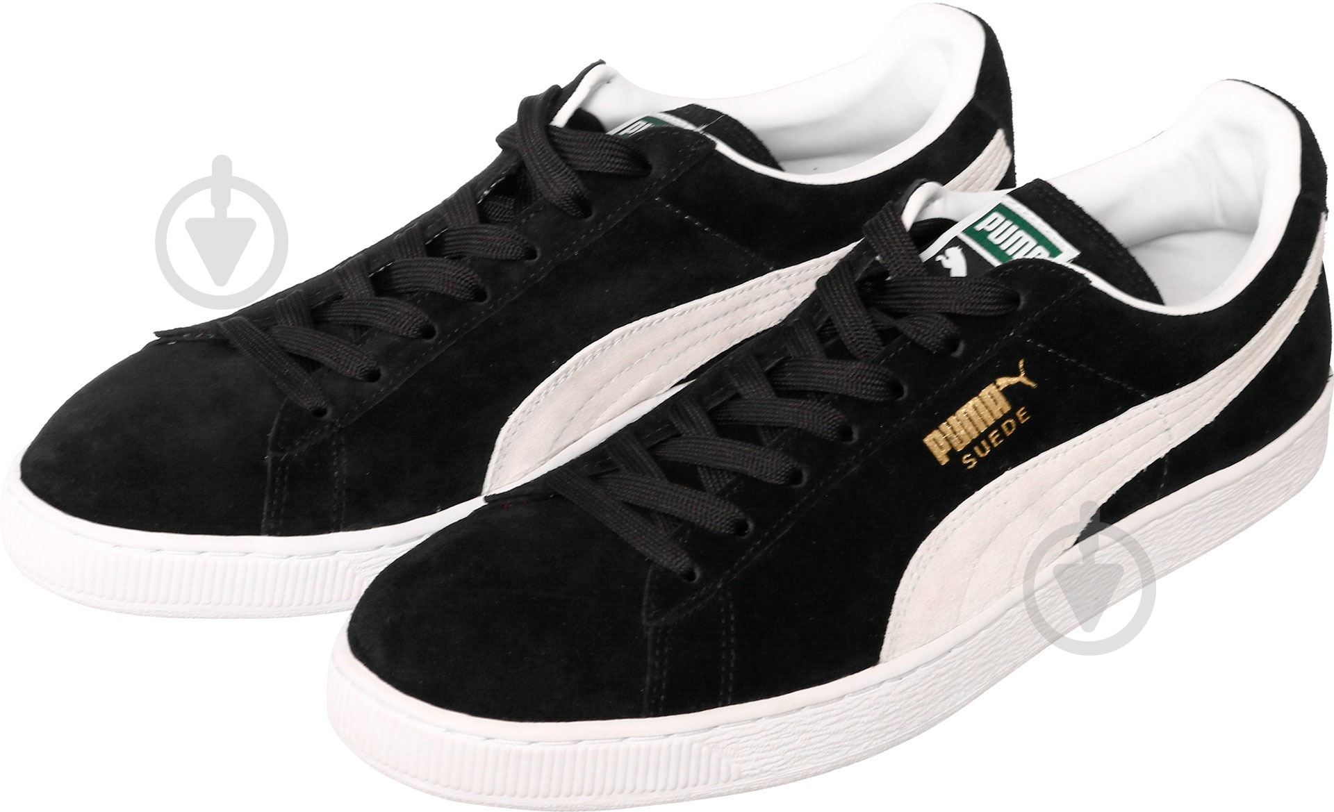 Кроссовки мужские зимние Puma Suede Classic+ 35263403 р.48,5 черные - фото 1