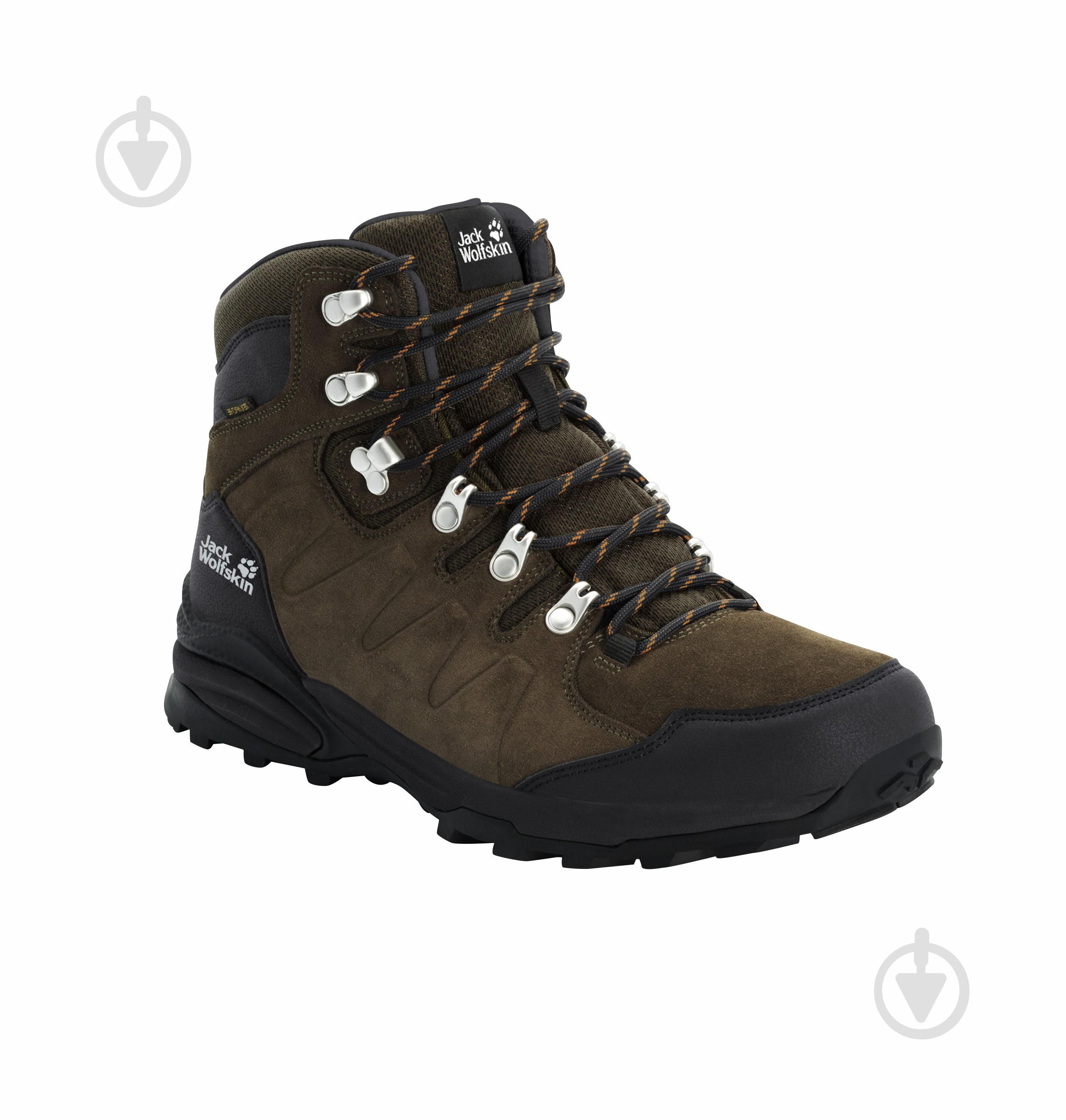 Ботинки Jack Wolfskin REFUGIO TEXAPORE MID M 4049841_5298 р.42,5 коричневый - фото 4 Ботинки Jack Wolfskin REFUGIO TEXAPORE MID M 4049841_5298 р.42,5 коричневый - фото 4