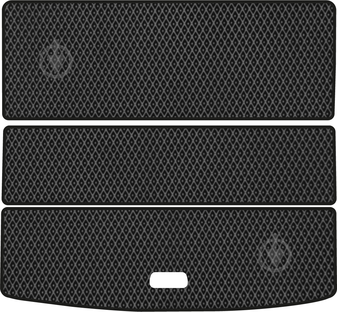 Ковер в багажник EVAtech BMW (BM327BE3RBB) модельные - фото 1