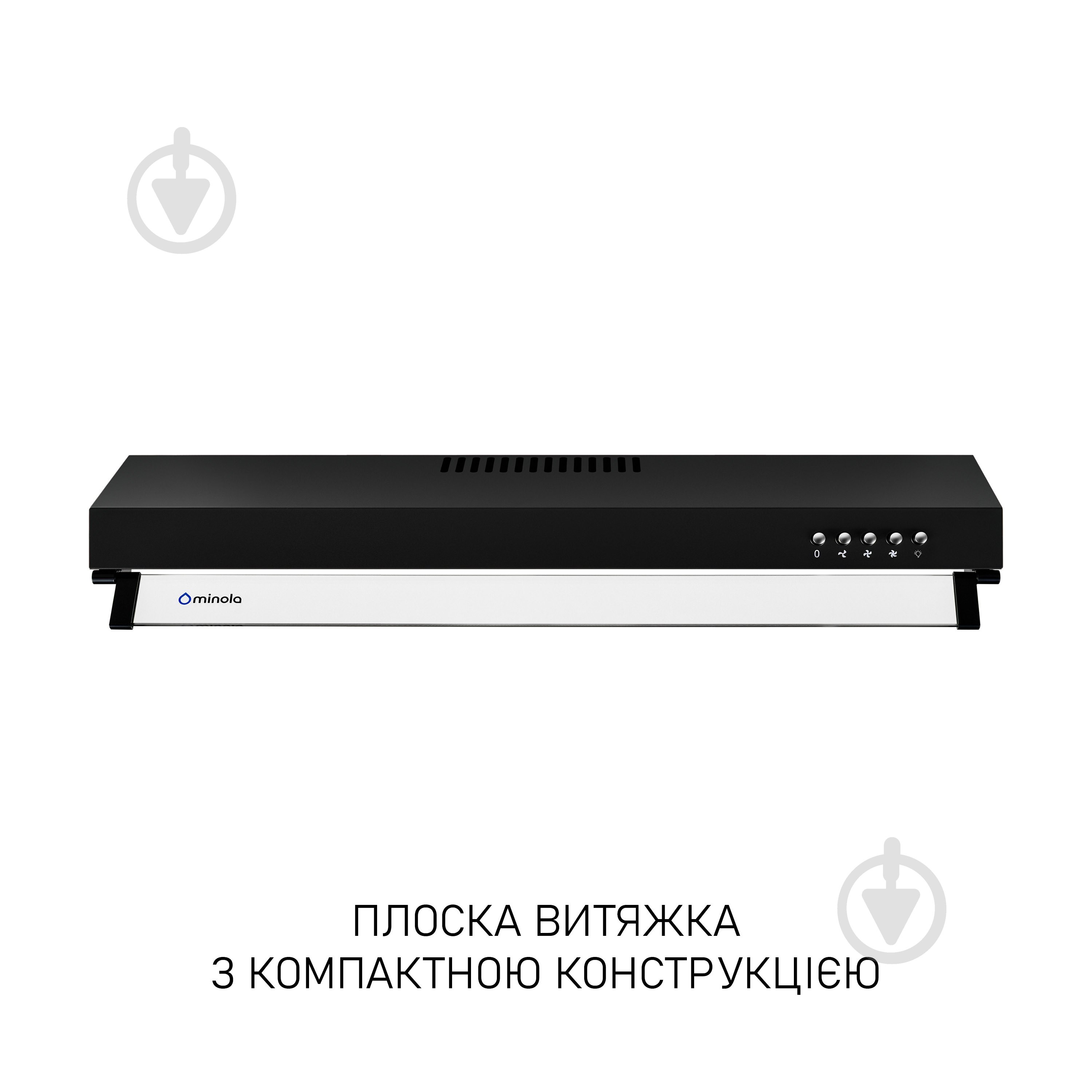 Вытяжка Minola HPL 5200 BLF HPL 5200 BLF - фото 2