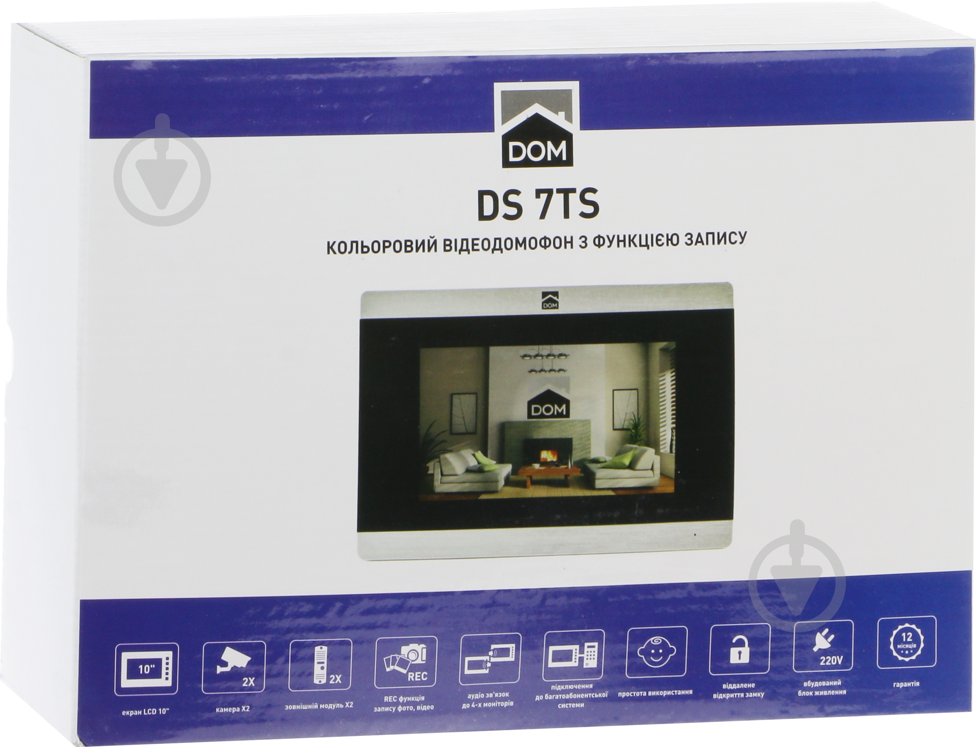 Видеодомофон DOM DS-7TS - фото 4