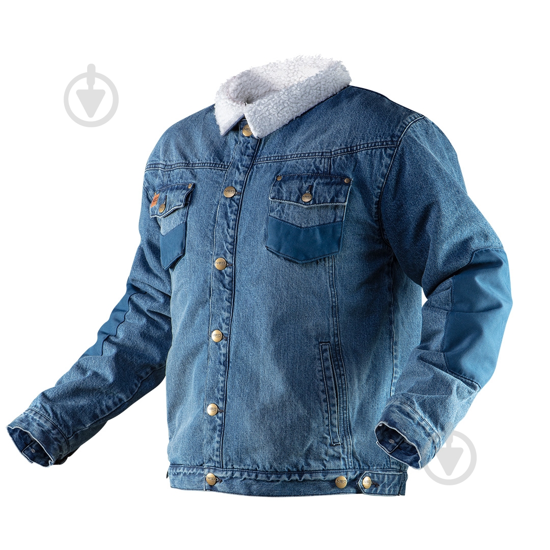 Куртка рабочая NEO tools Denim р. M 81-557 джинс - фото 1