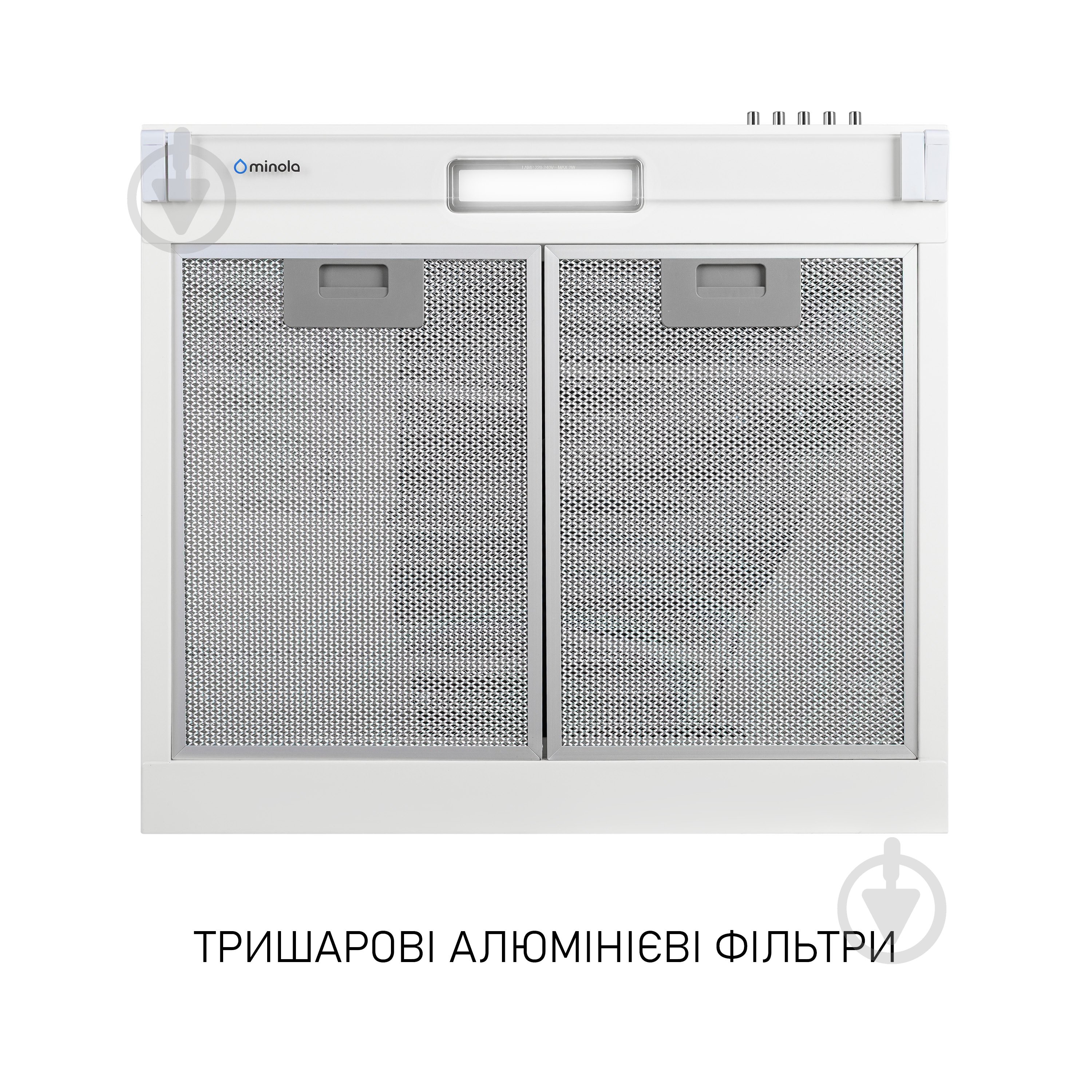 Вытяжка Minola HPL 522 WH HPL 522 WH - фото 6