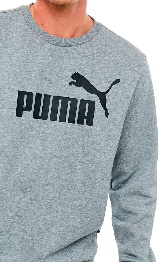 Свитшот Puma Essentials Fleece Crew Sweat 85174703 р. S серый - фото 7