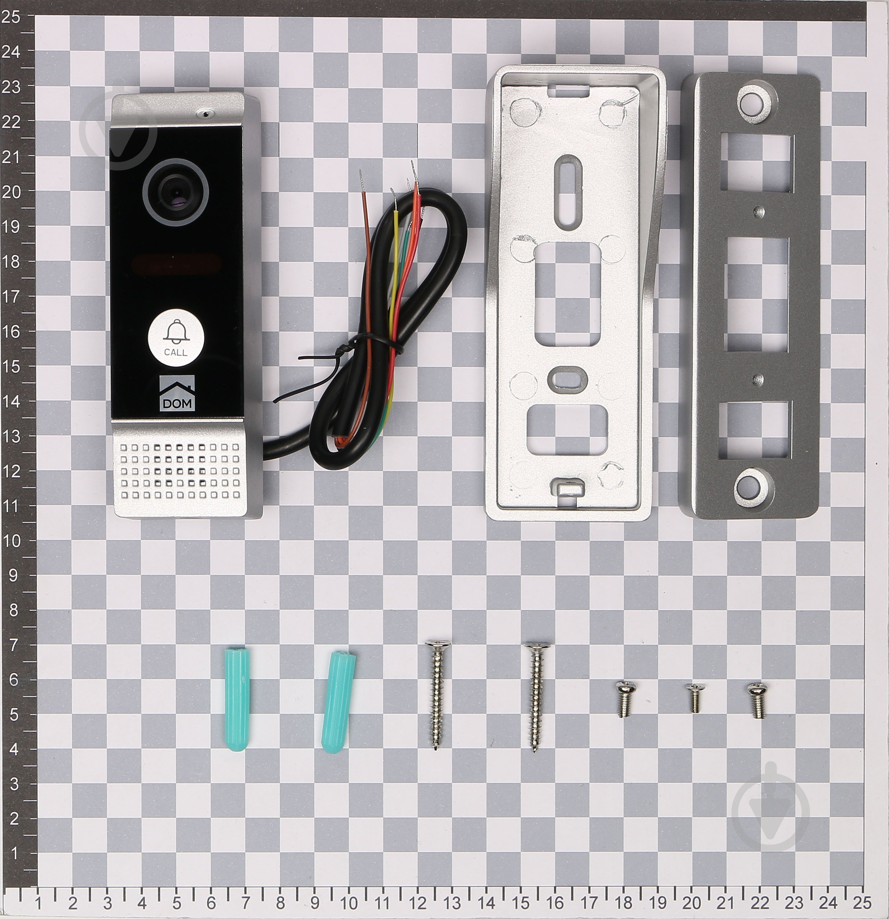 Вызывная панель DOM CS-02 - фото 4 Вызывная панель DOM CS-02 - фото 4