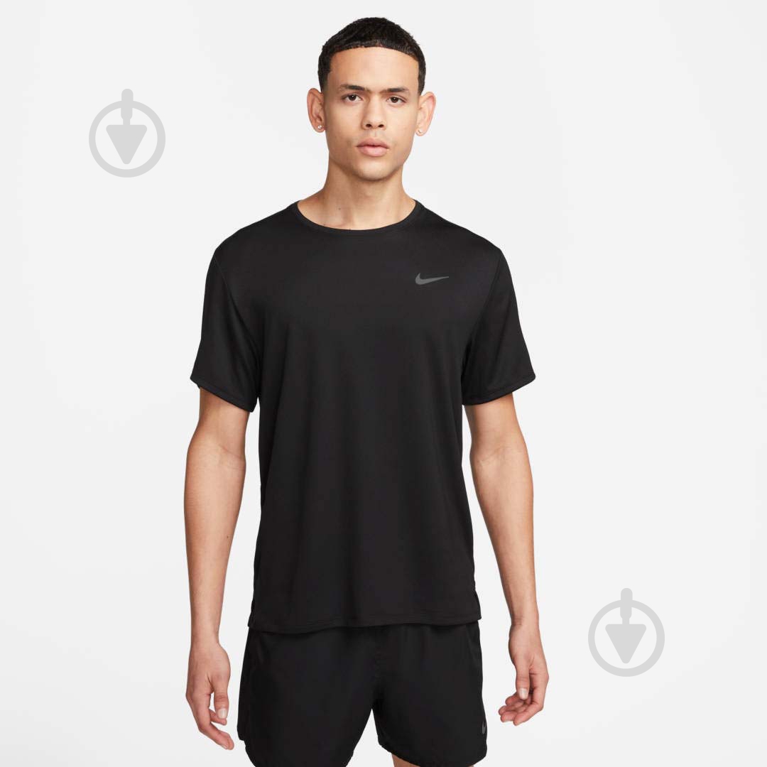 Футболка Nike DF UV MILER SS DV9315-010 р.M чорний - фото 1