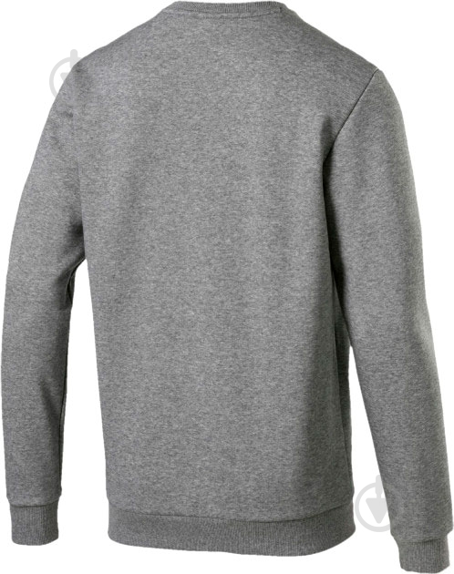 Світшот Puma Essentials Fleece Crew Sweat 85174703 р. M сірий - фото 2