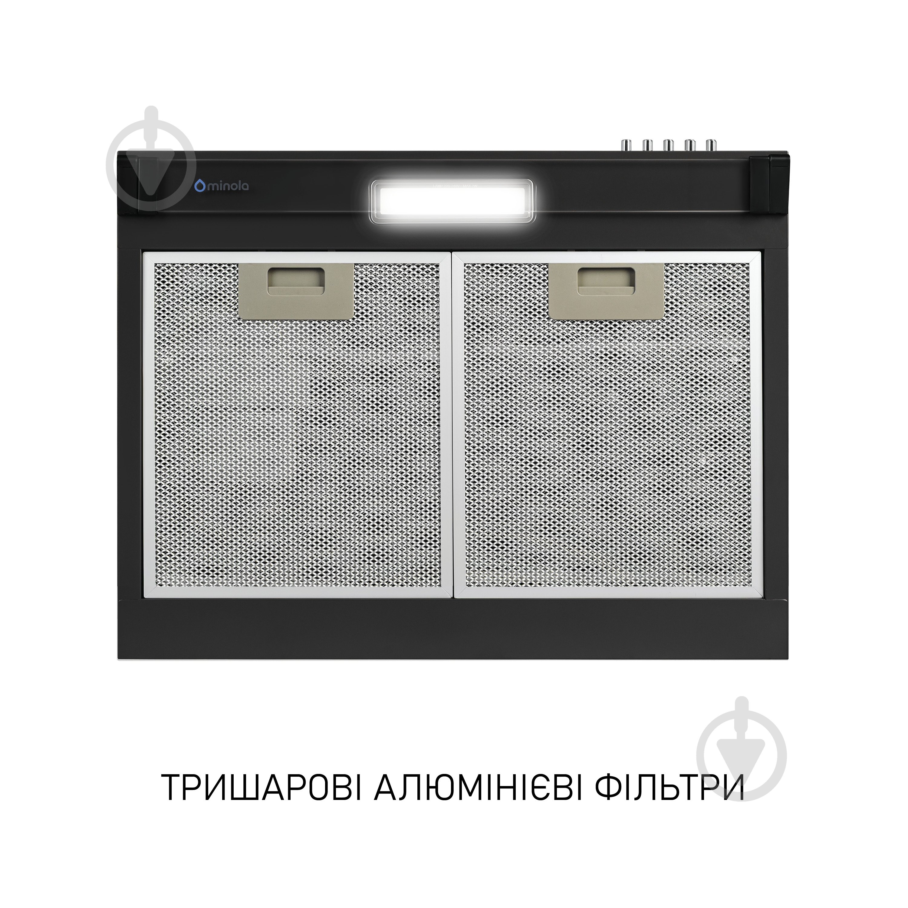 Вытяжка Minola HPL 622 BL HPL 622 BL - фото 6