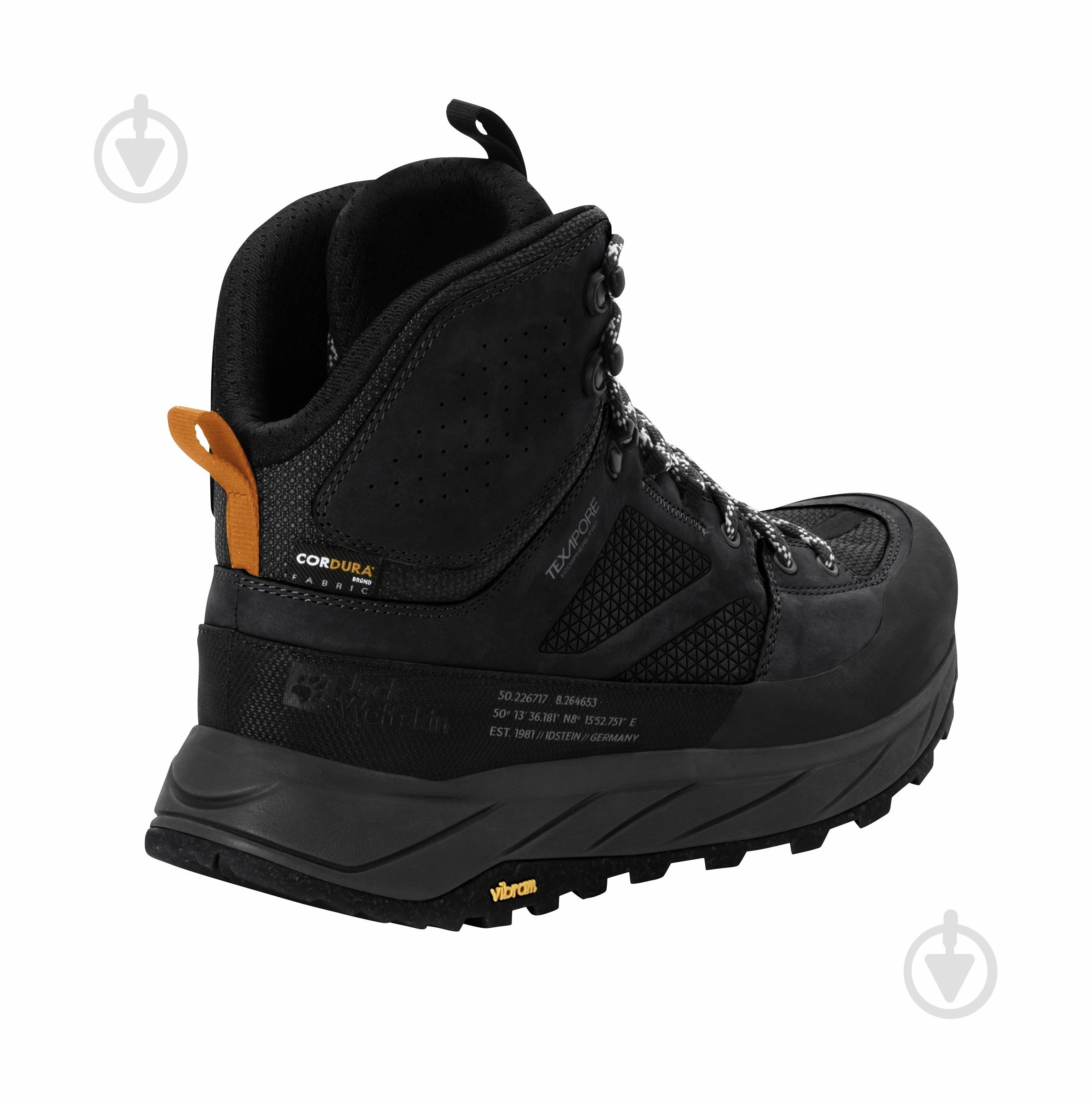 Ботинки Jack Wolfskin TERRAQUEST TEXAPORE MID M 4056381_6000 р.44,5 черный - фото 3